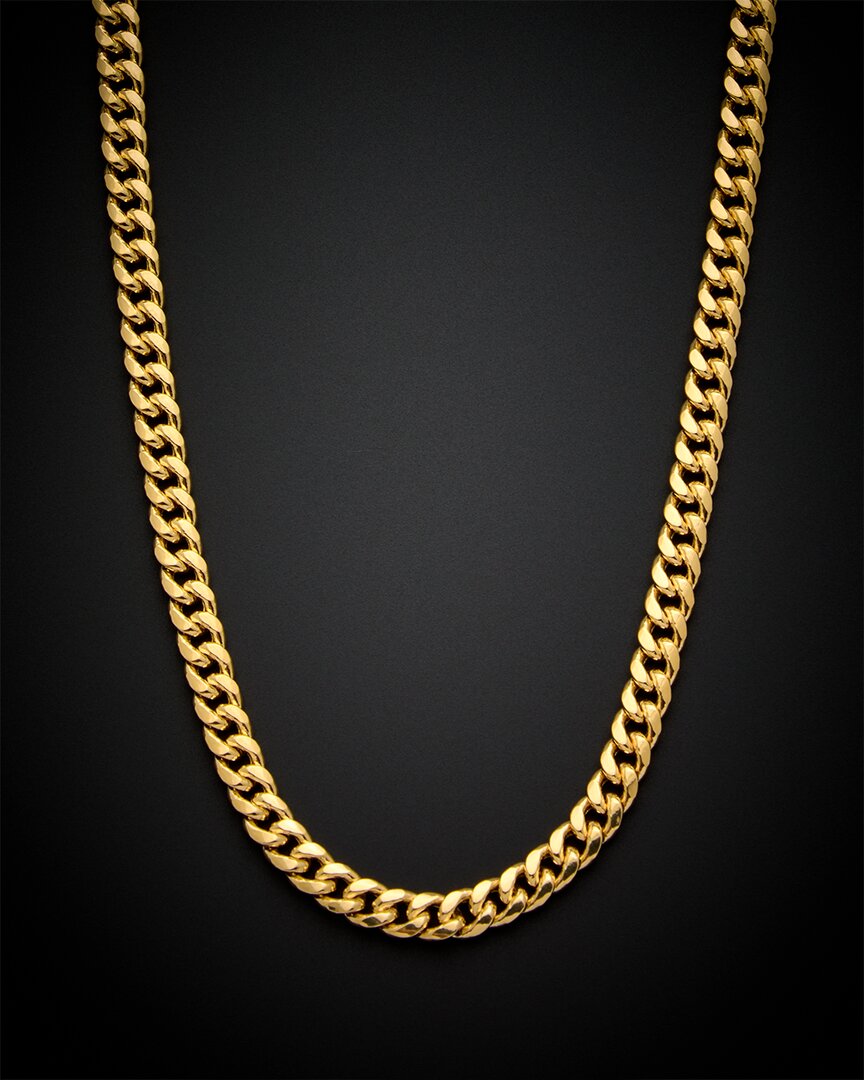 Italian Gold Miami Cuban Necklace