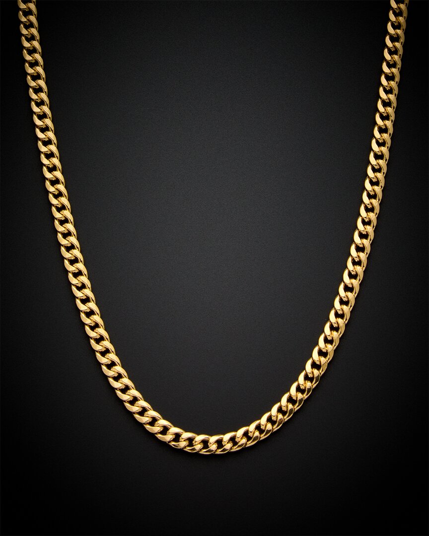 Italian Gold Miami Cuban Necklace