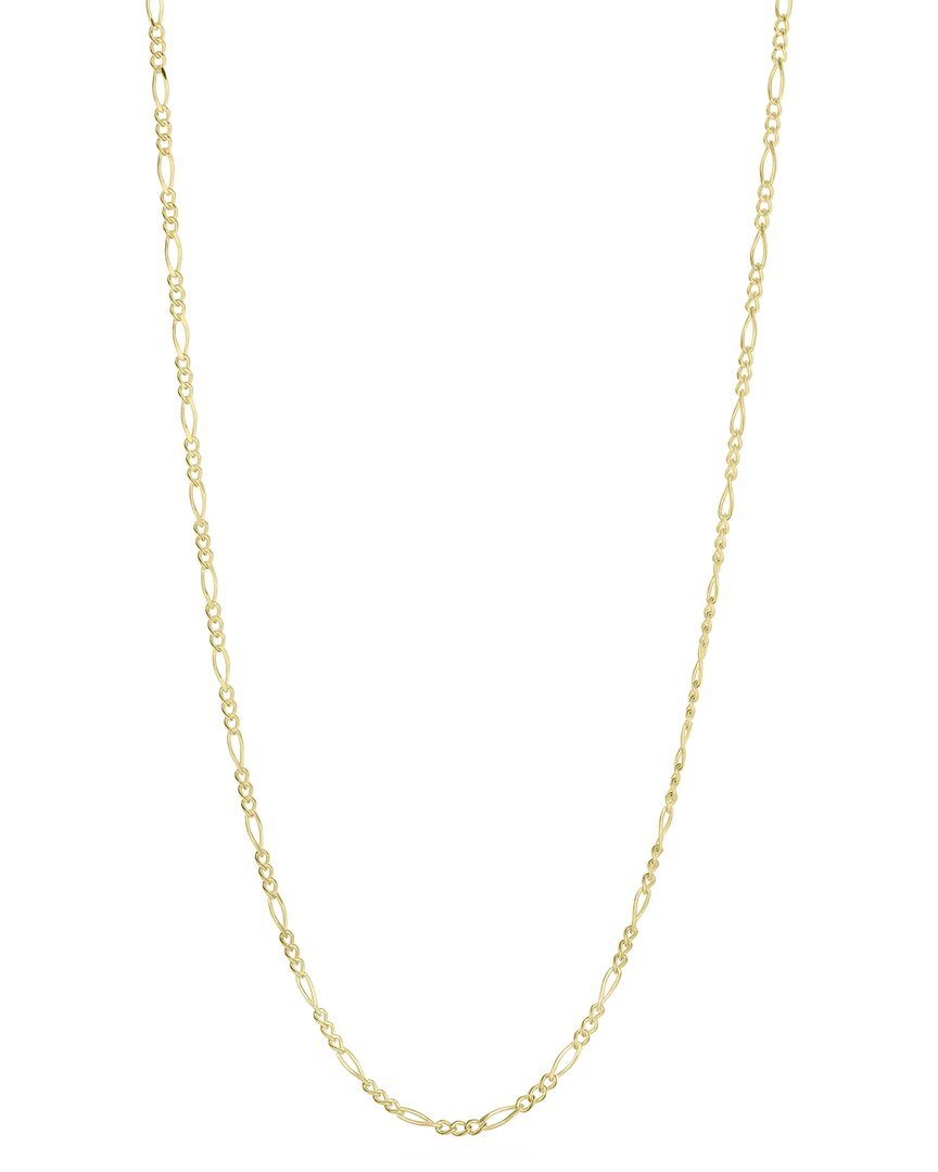 Italian Gold 14k  Figaro Necklace