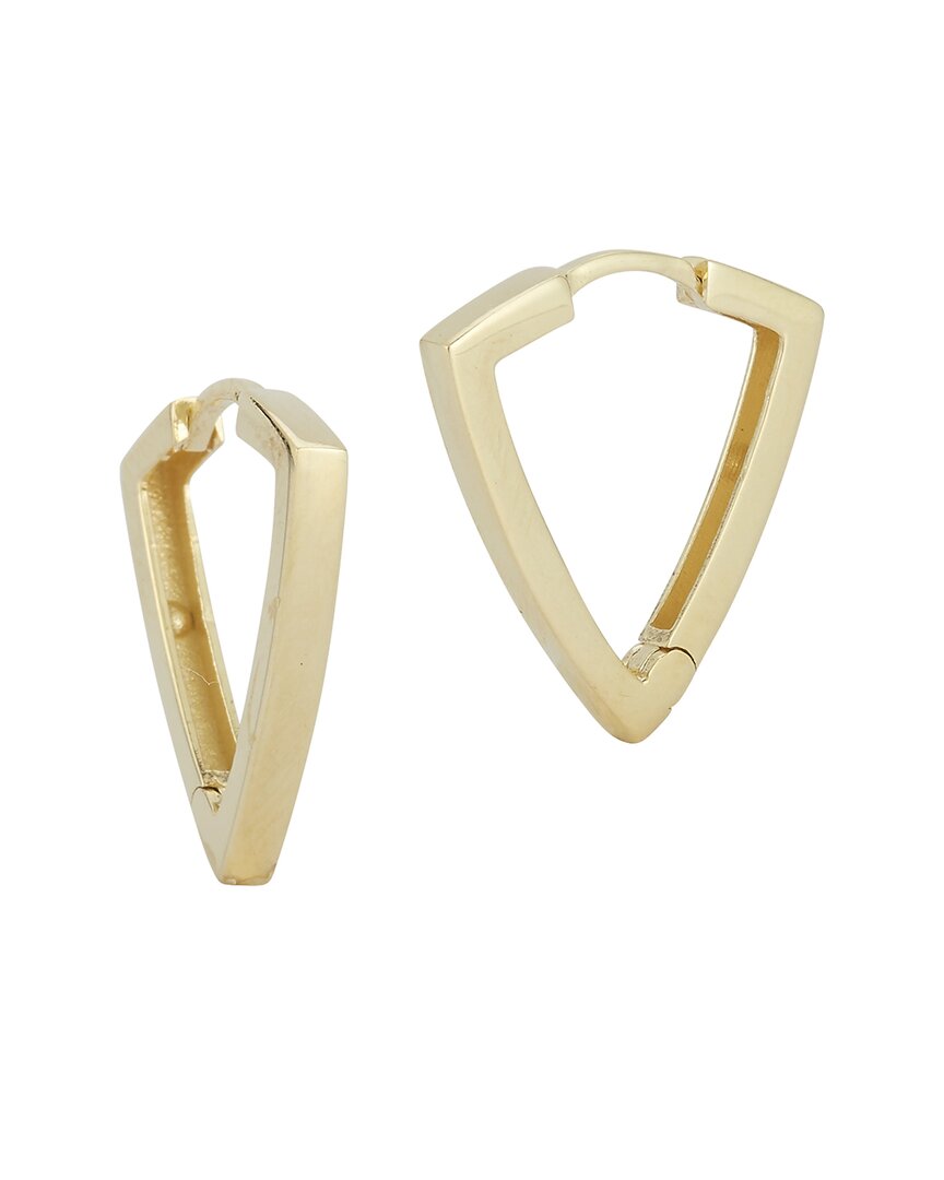 Ember Fine Jewelry 14k Round Dagger Huggie Earrings In 14k Gold