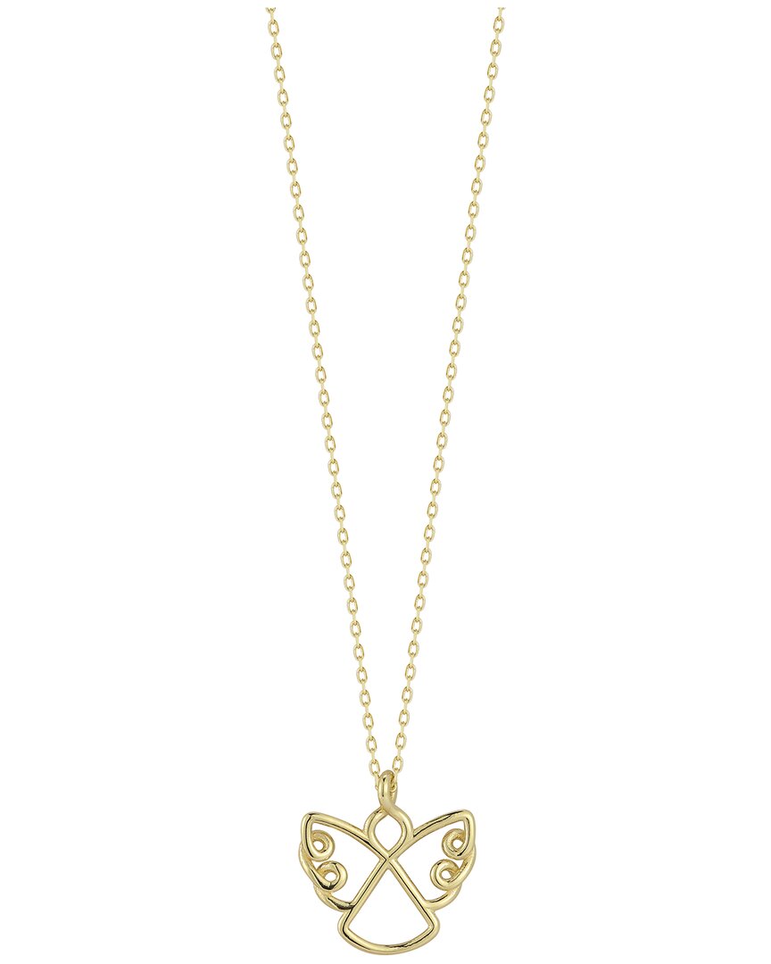 Ember Fine Jewelry 14k Open Angel Necklace
