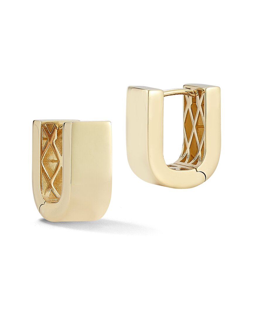 Ember Fine Jewelry 14k Bold U Hoop Earrings In Gold
