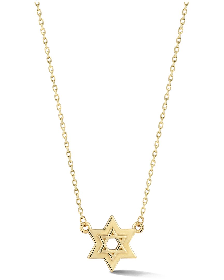 Ember Fine Jewelry 14k Star Of David Necklace In Gold