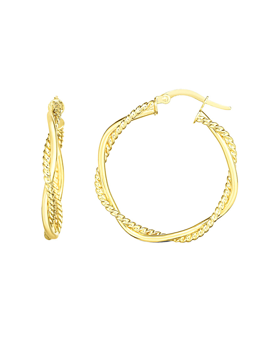 Italian Gold Hoops