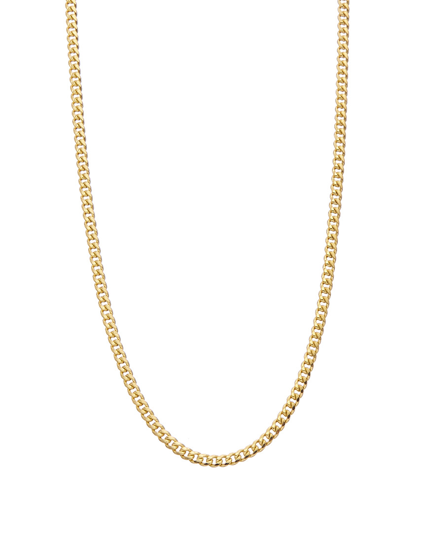 Italian Gold Semi-solid Miami Cuban Link Necklace