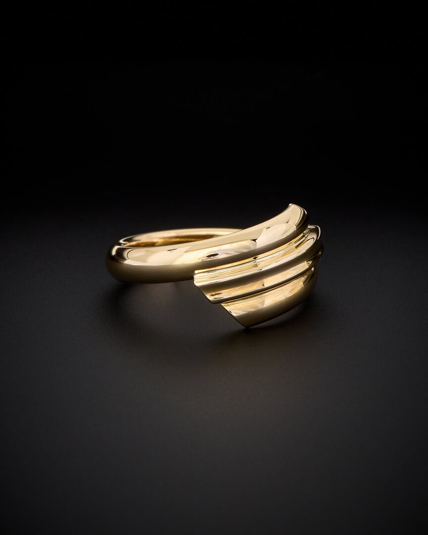 Italian Gold 14k  Bypass Ring