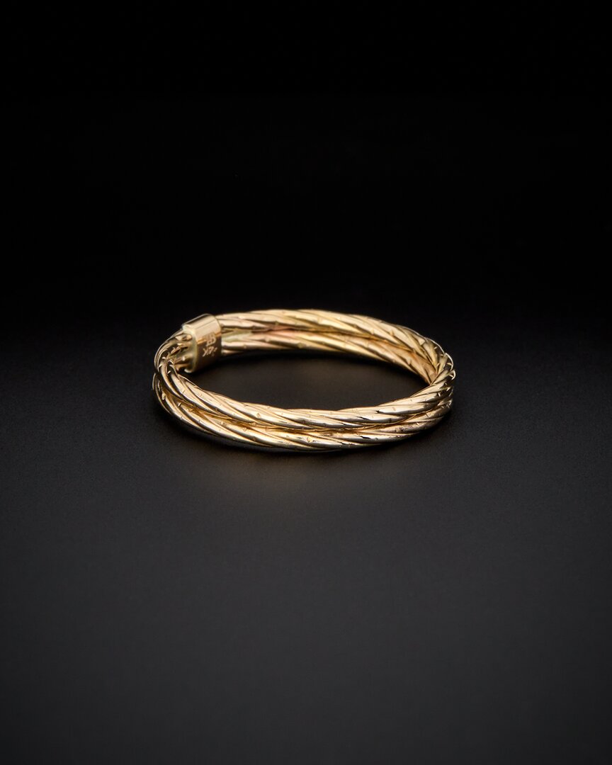 Italian Gold Twist Ring