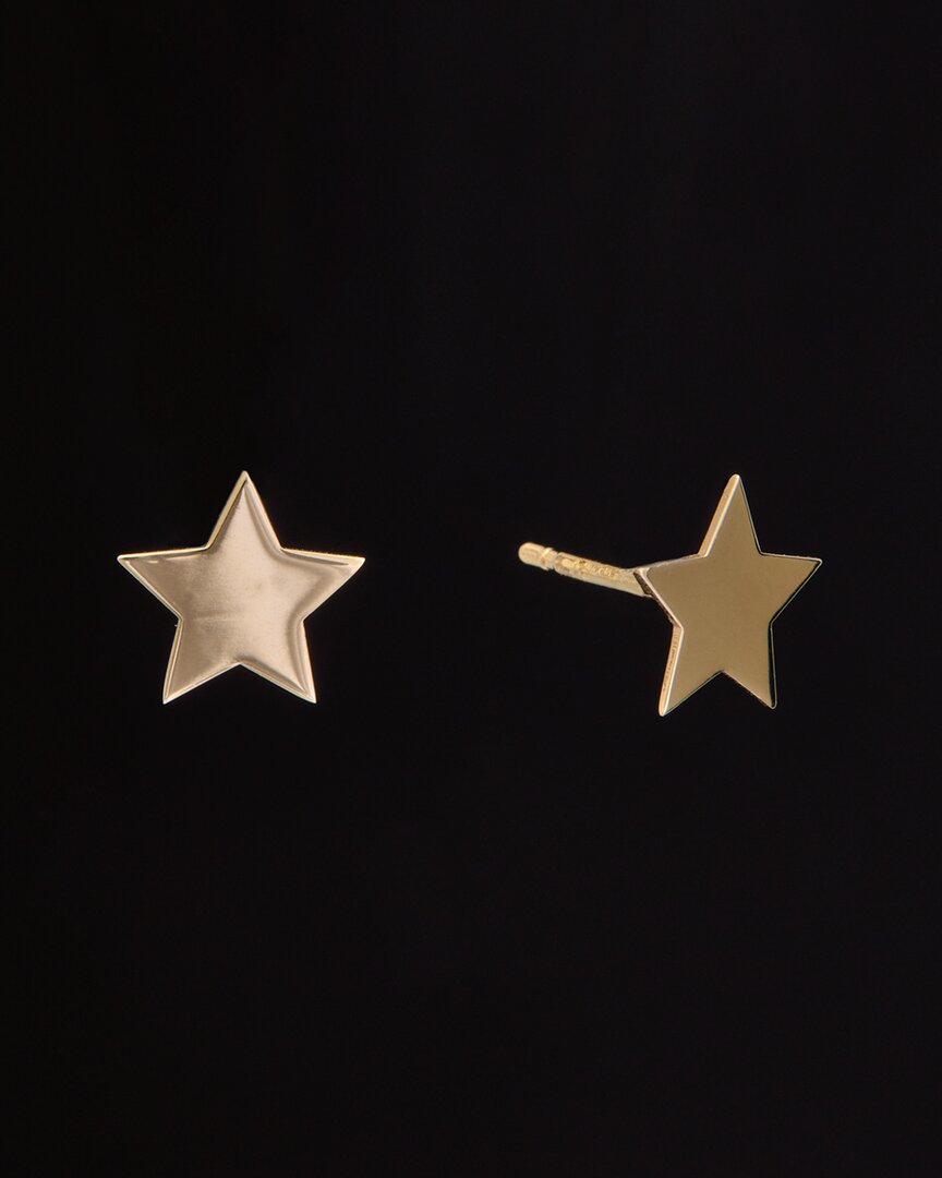 Italian Gold Star Studs
