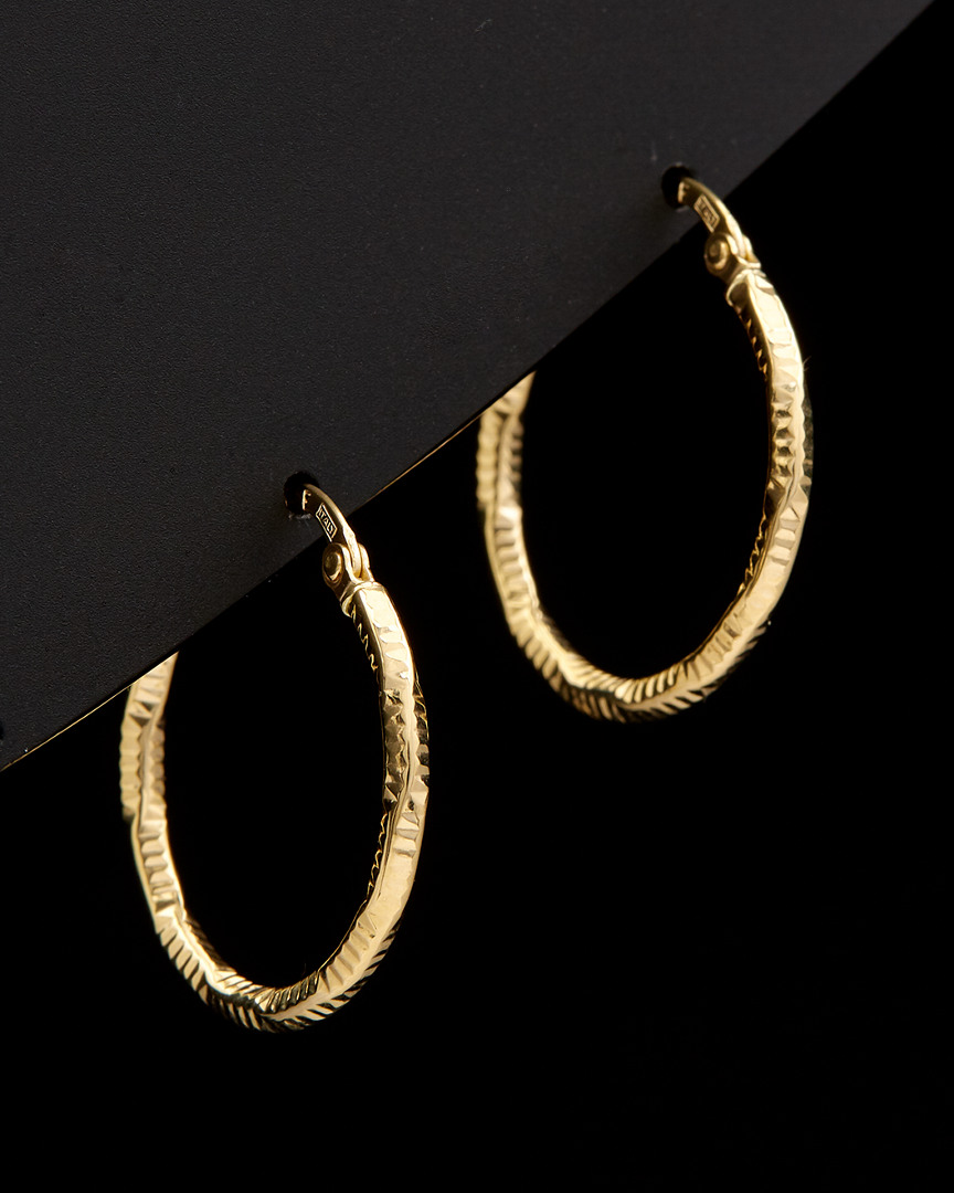Italian Gold Hoops