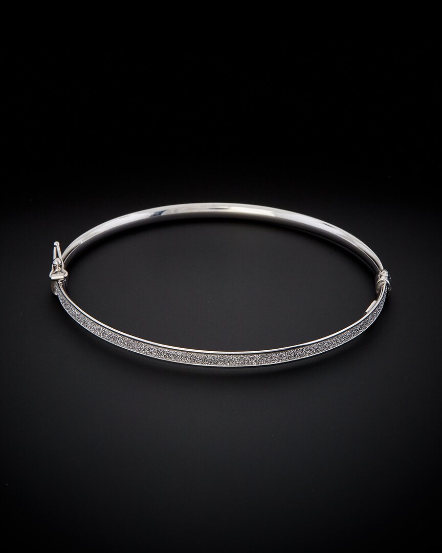 Italian Gold Stardust Bangle Bracelet
