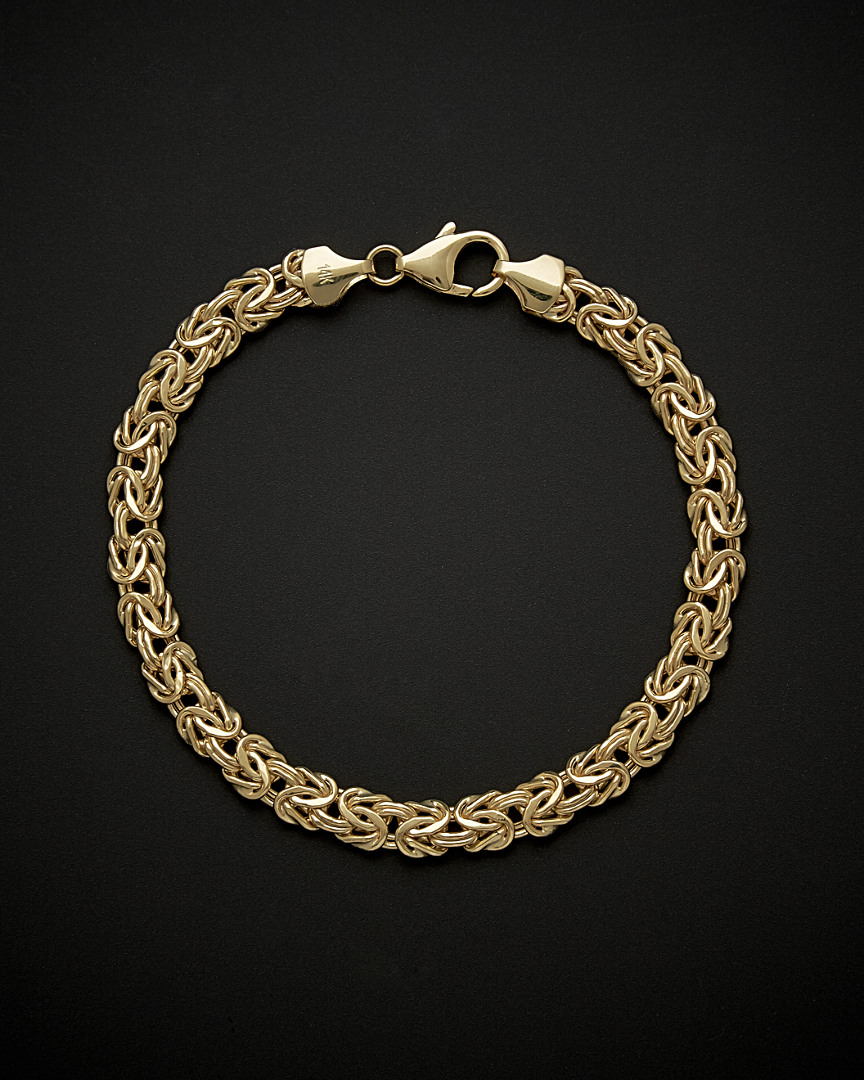 Italian Gold Byzantine Bracelet