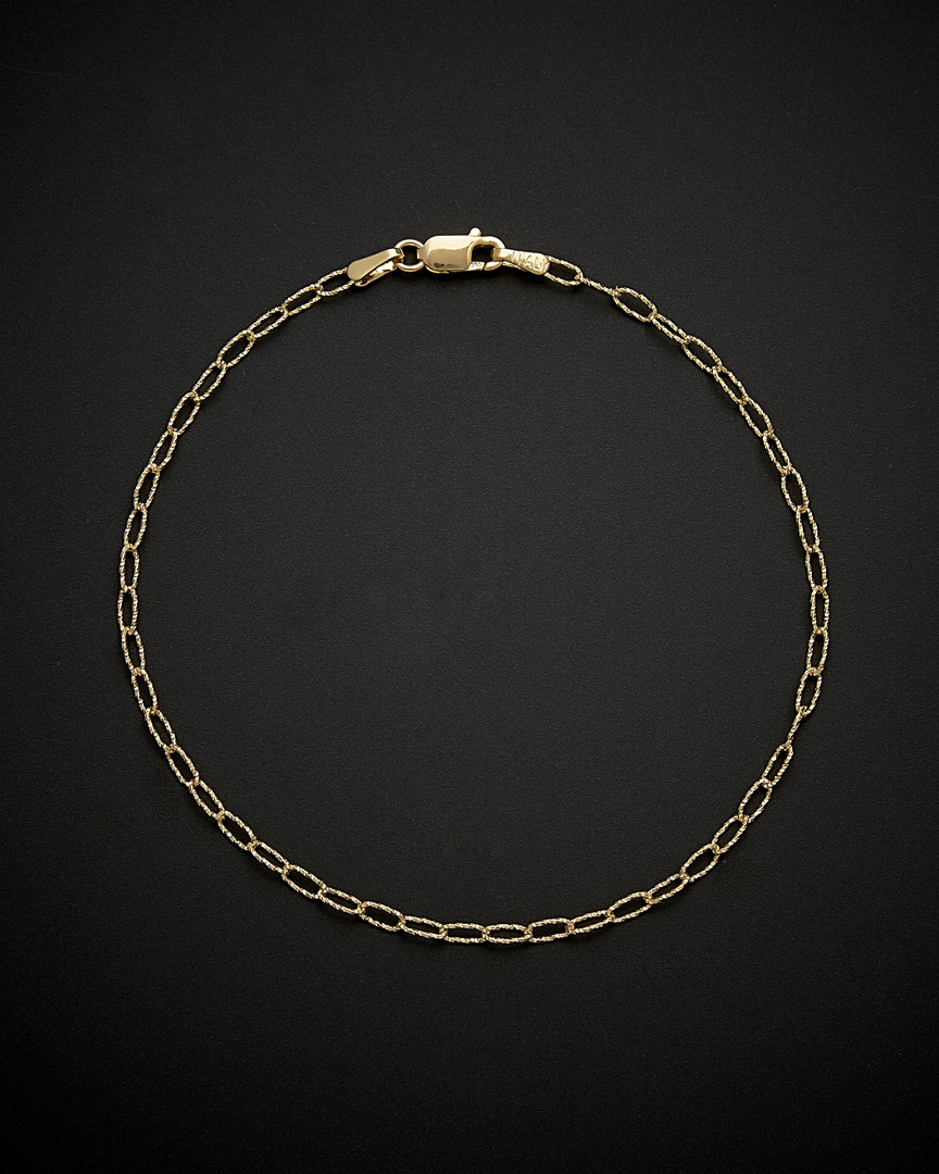 Italian Gold Link Bracelet