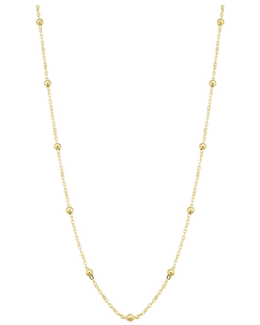 Italian Gold Cable Link Chain Necklace