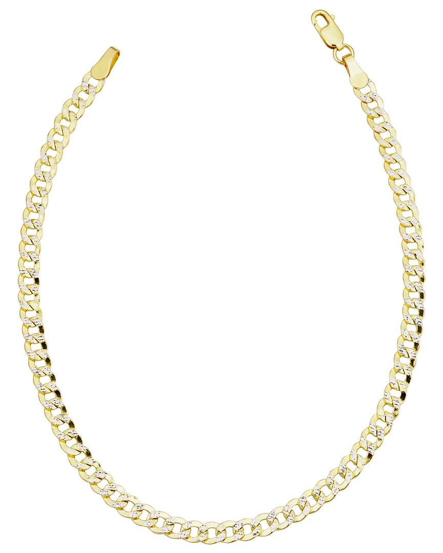 Italian Gold Miami Cuban Chain Necklace