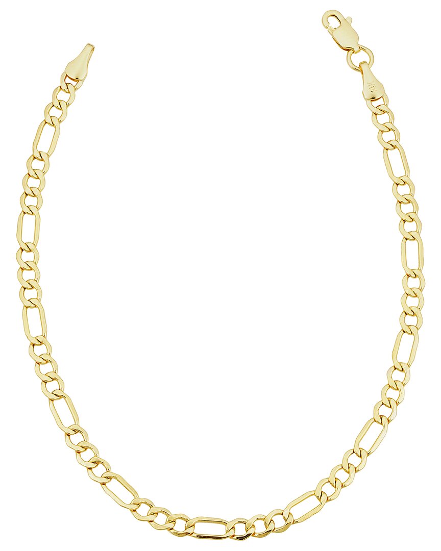 Italian Gold Figaro Chain Necklace