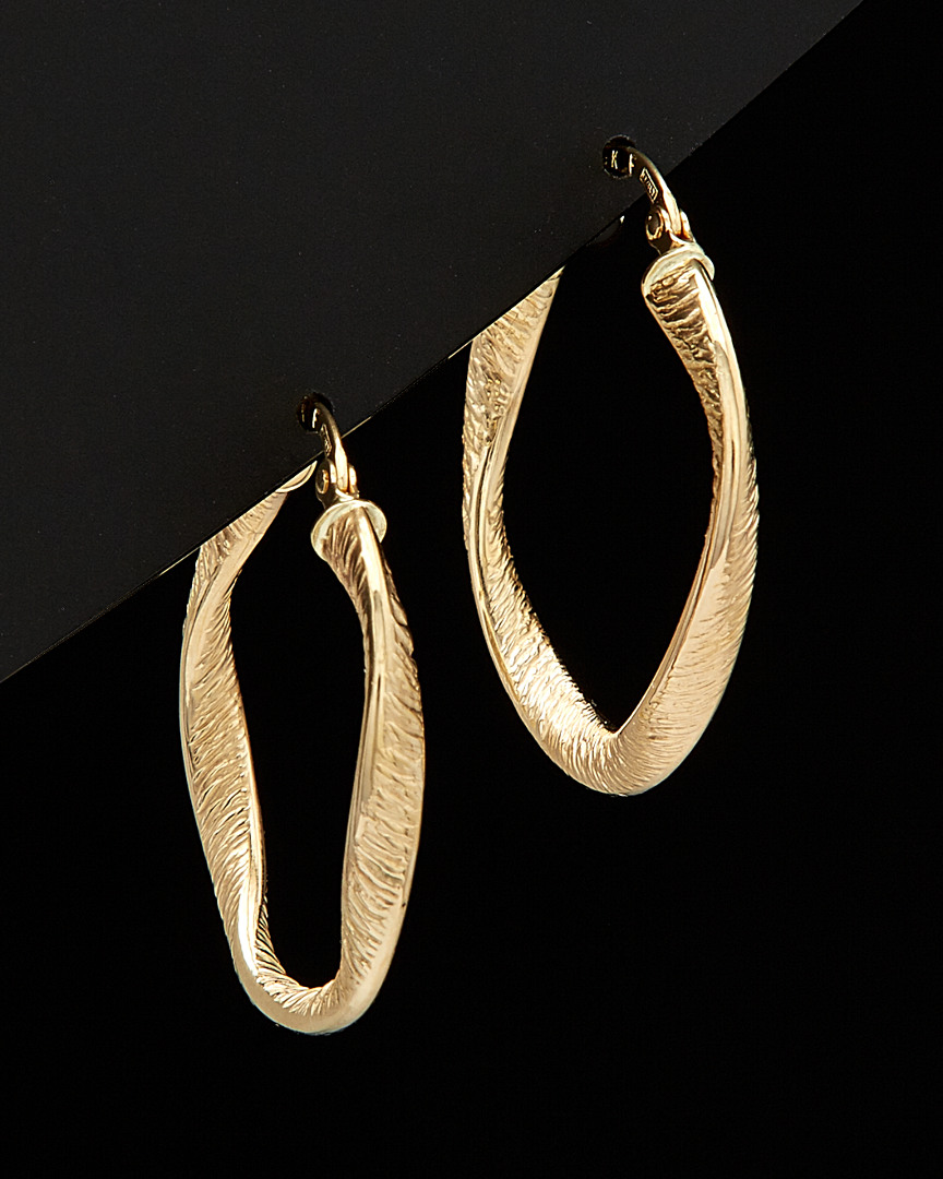 Italian Gold Hoops