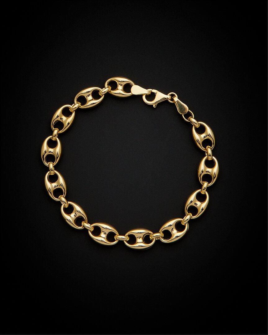 Shop Italian Gold 14k  Mariner Bracelet