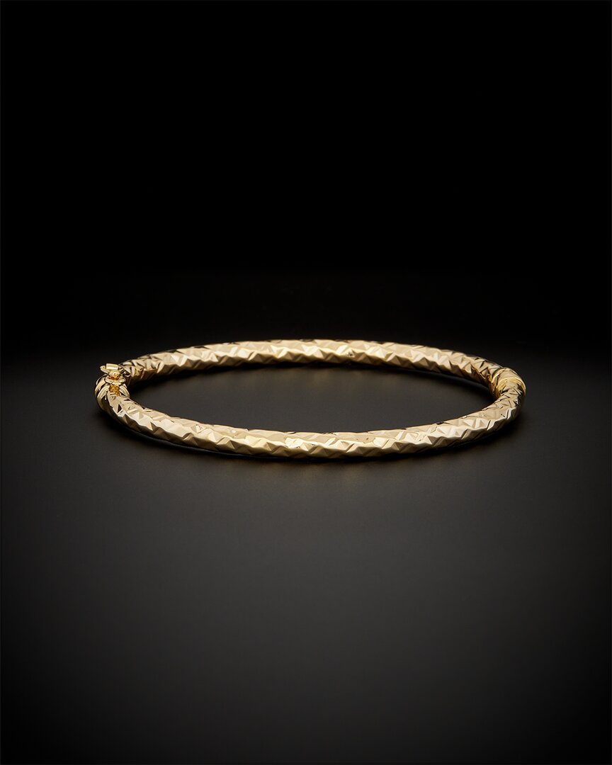 Italian Gold 14k  Bangle Bracelet