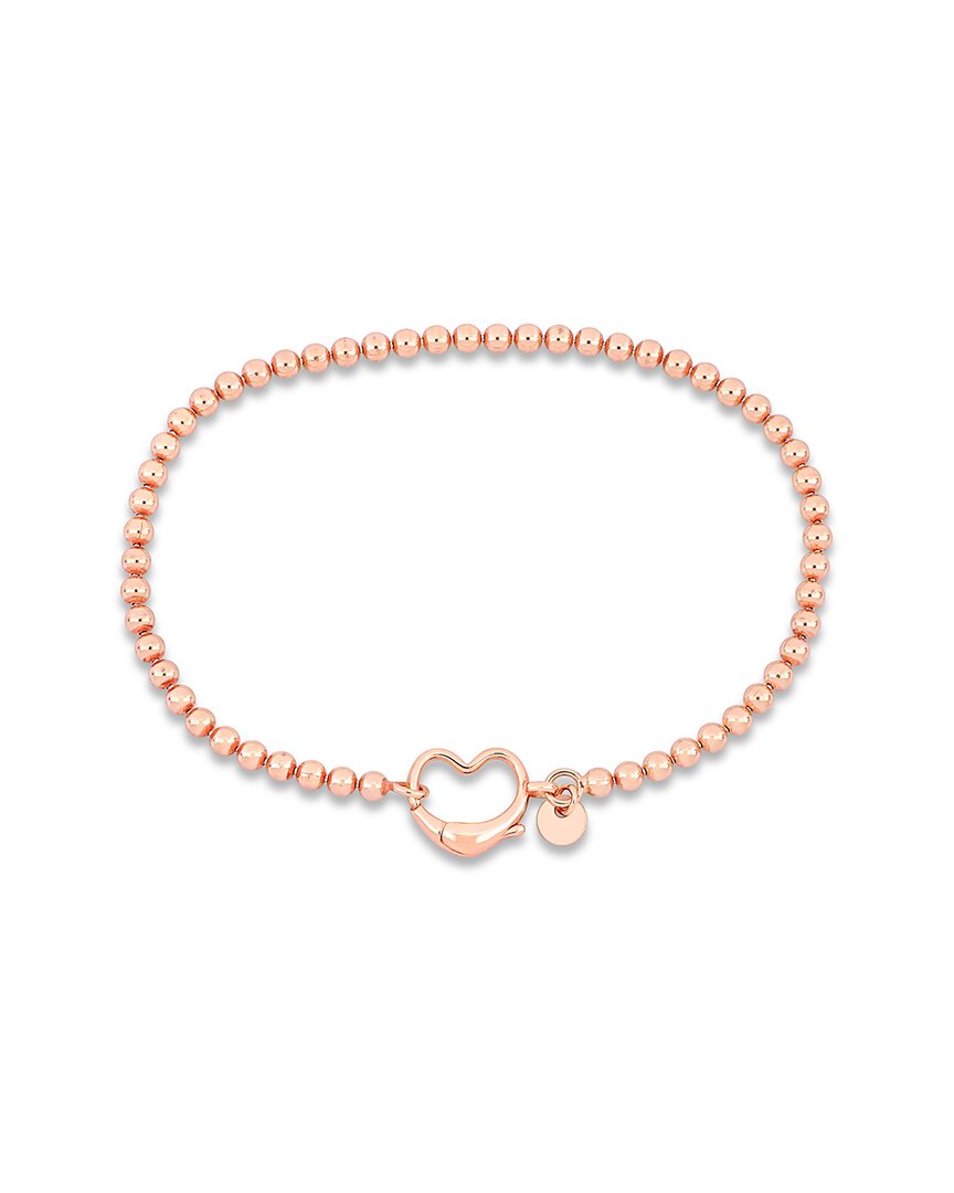 Italian Silver Ball Bead Bracelet