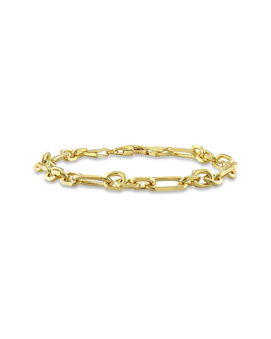 Italian Silver Figaro Rolo Bracelet