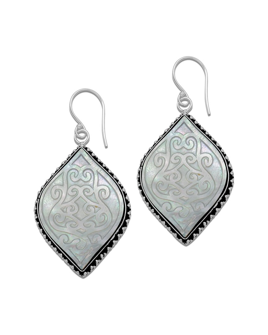 Samuel B. Marquis Mother-of-pearl Drop Earrings