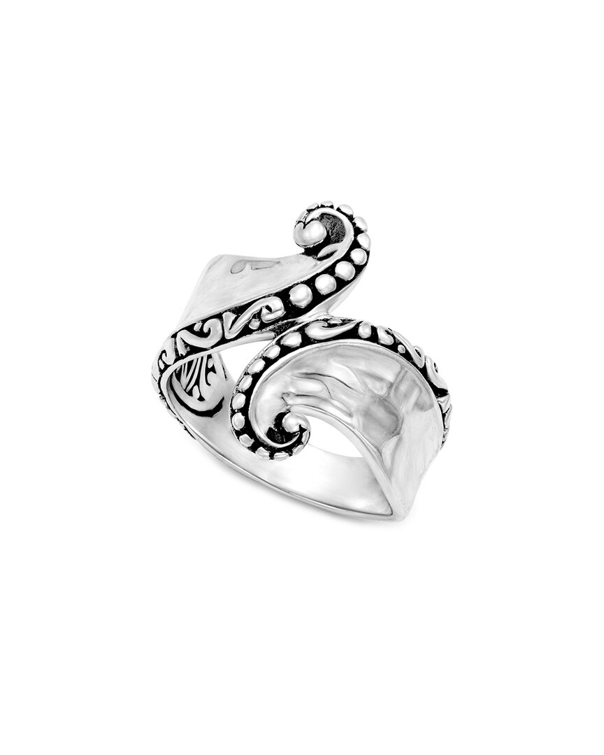 Samuel B. Silver Paisley Wave Ring