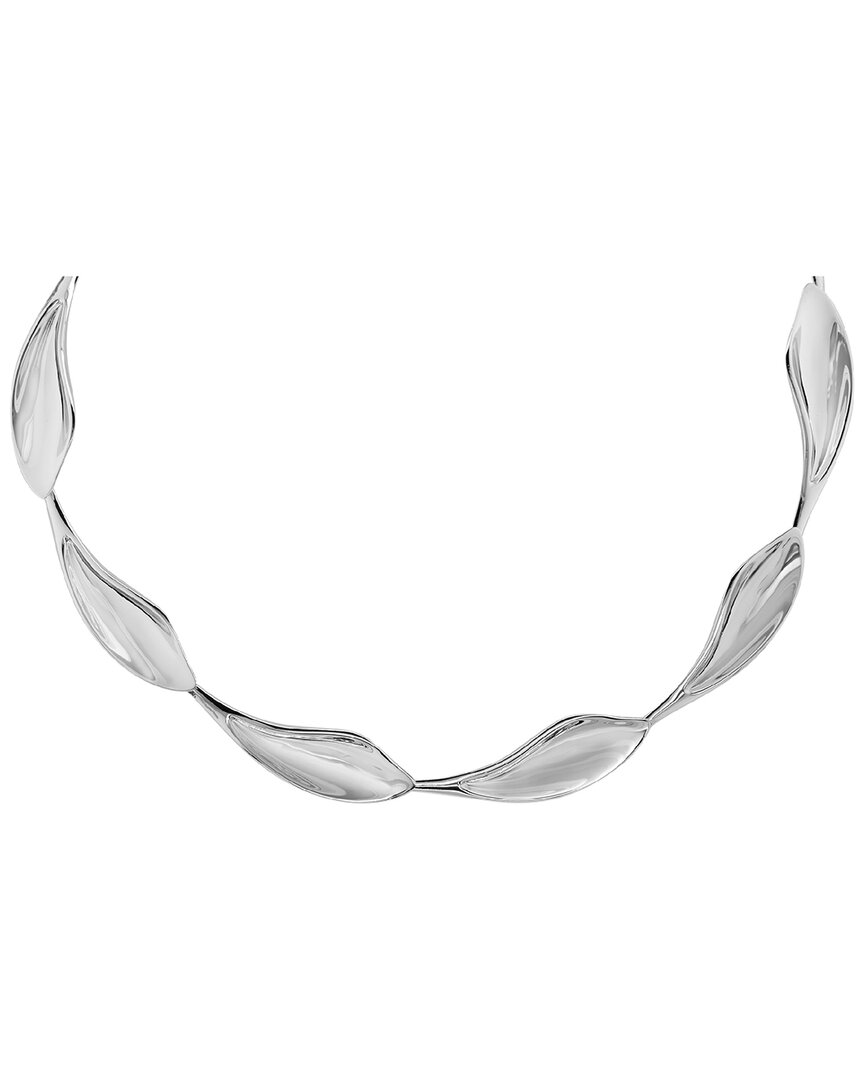 Shop Non Branded Dnu 0 Units Sold Silver Leaf Link Necklace