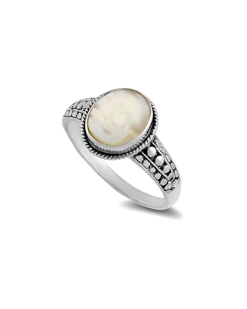 Samuel B. Silver Pearl Ring