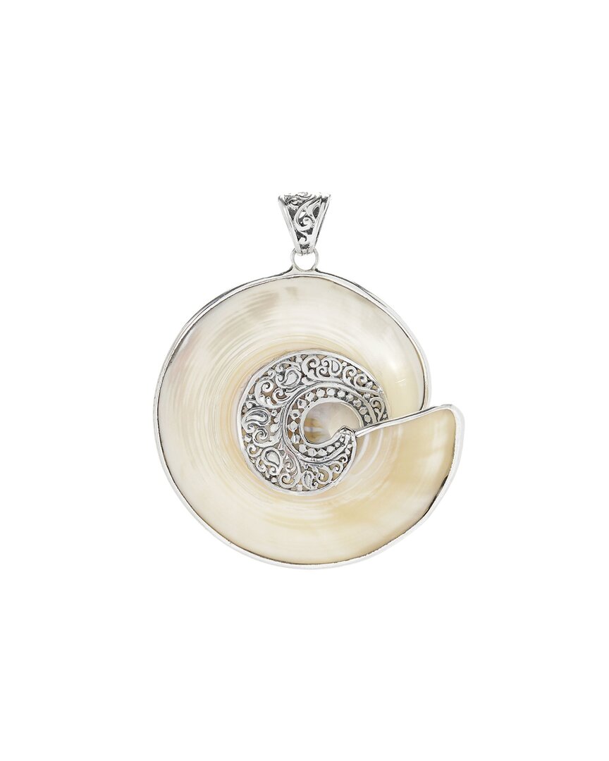 Samuel B. Silver Pearl Pendant