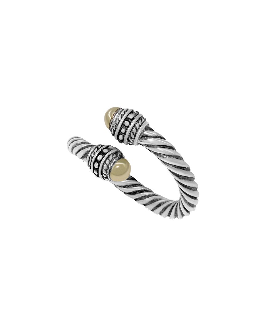 Samuel B. Silver & 18k Ring