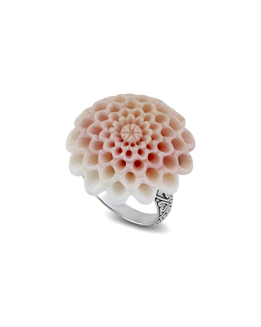 Samuel B. Silver & 18k Pink Conch Pearl Ring In Pink