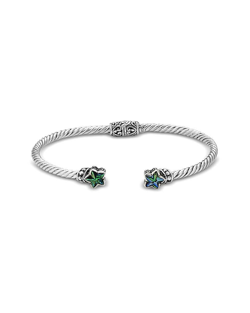 Samuel B. Silver Pearl Bracelet In Metallic