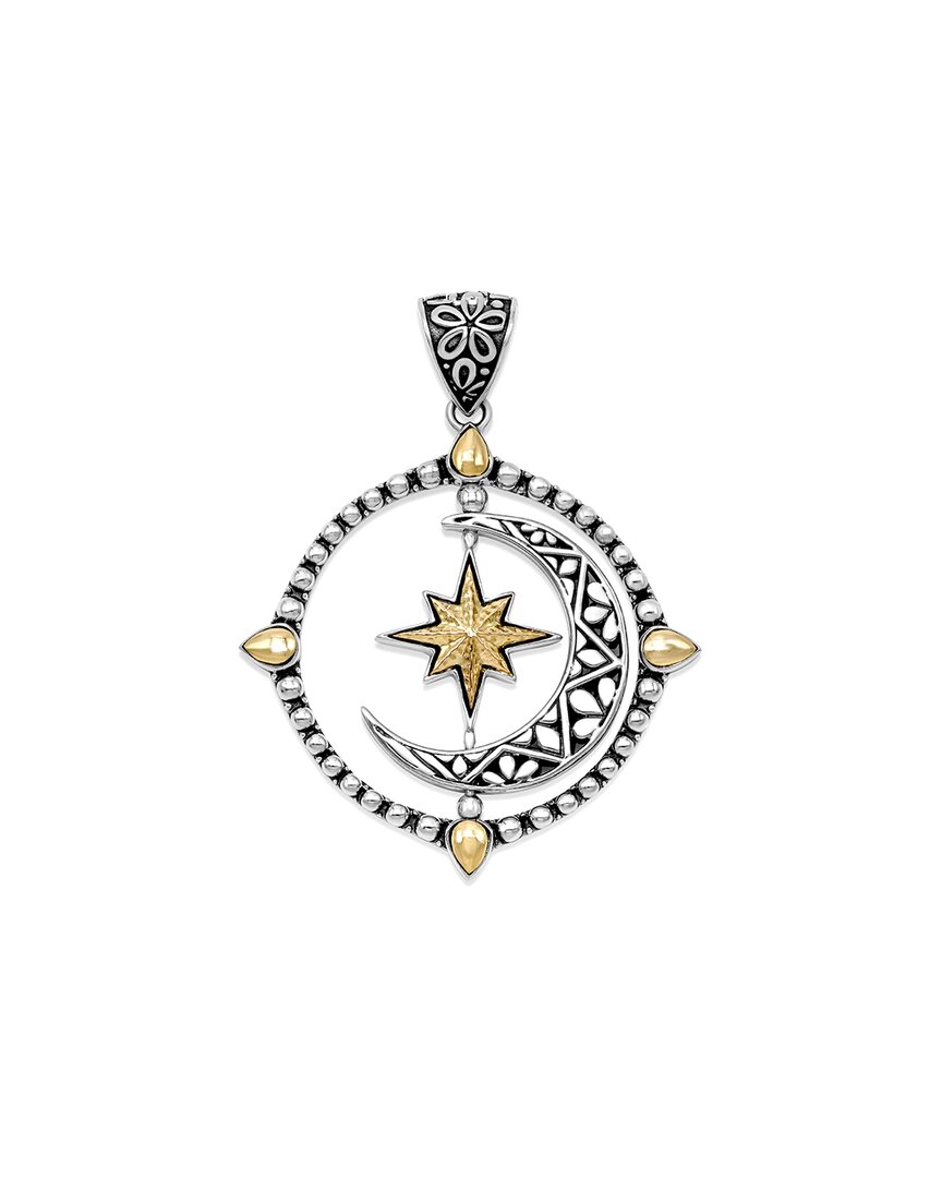 Samuel B. Silver & 18k Pendant
