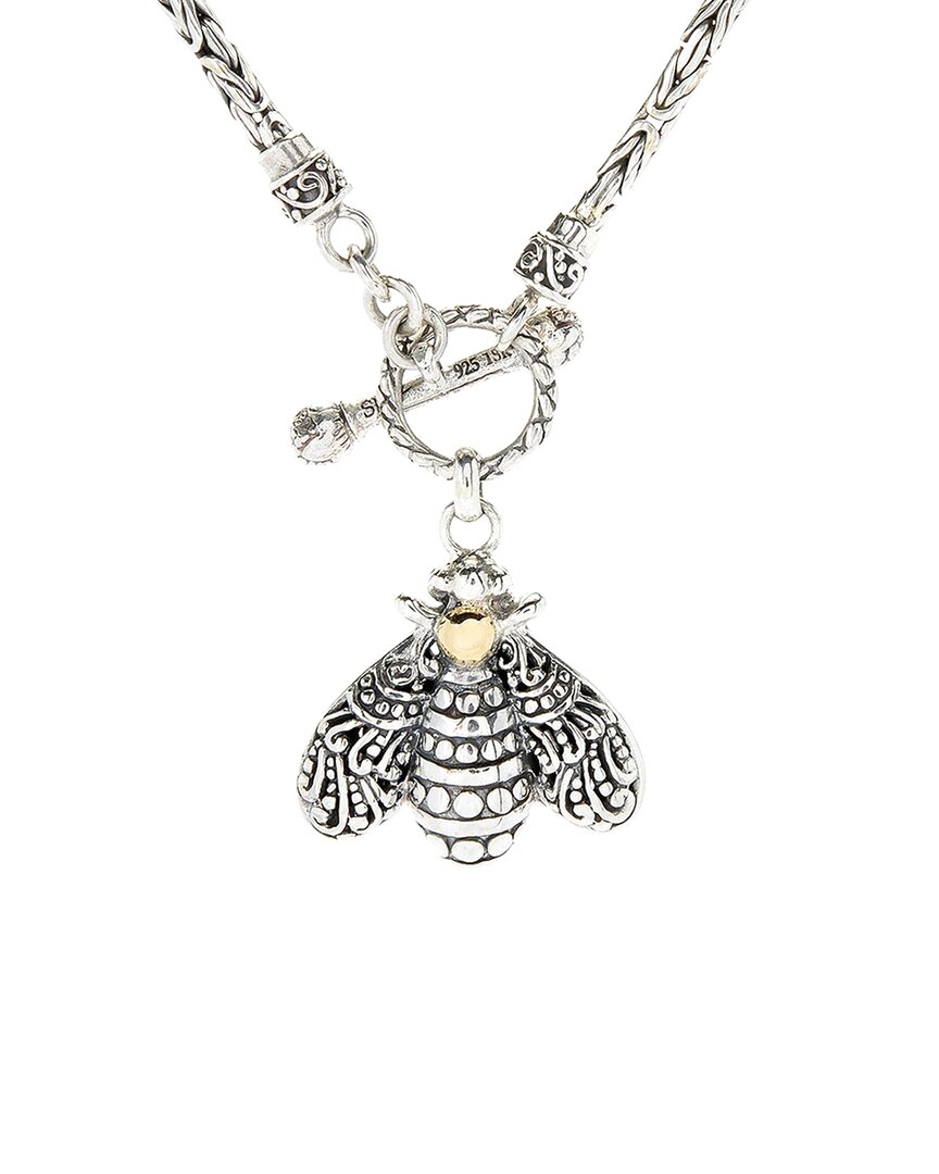Samuel B. Silver & 18k Necklace