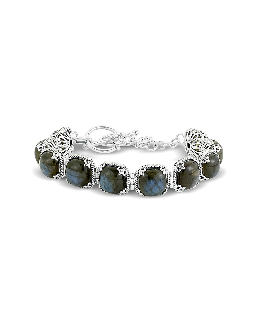 Samuel B. Silver Labradorite Bracelet