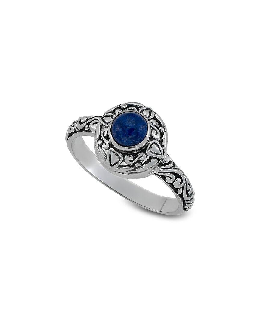 Samuel B. Silver 0.46 Ct. Tw. Lapis Ring