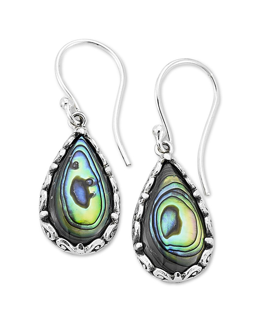 Samuel B. Ss Pear Shape Abalone Earrings