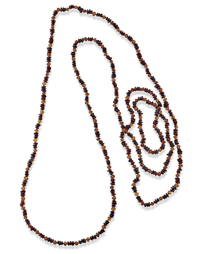 Samuel B. Silver Necklace In Brown