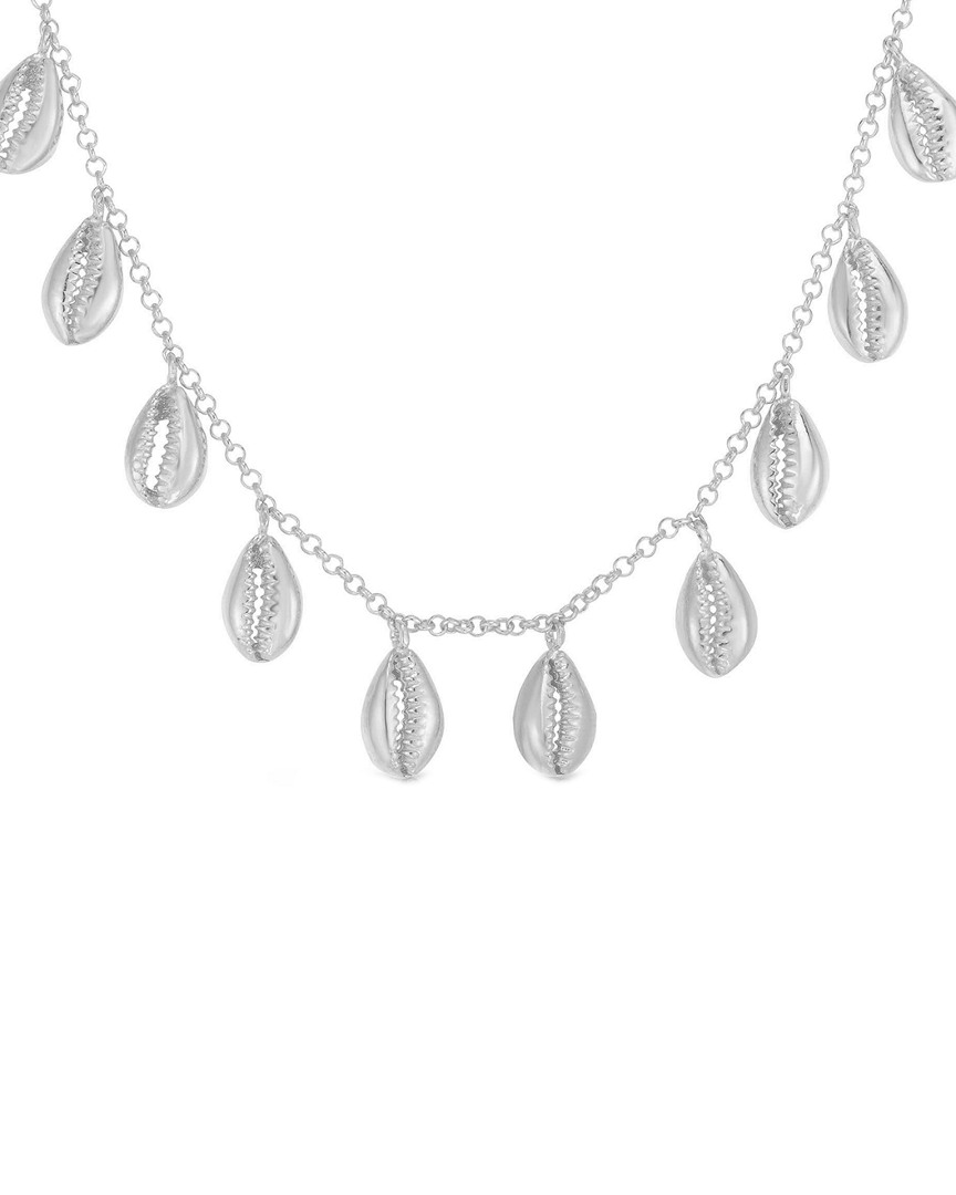 Sphera Milano 14k Over Silver Multi-shell Necklace