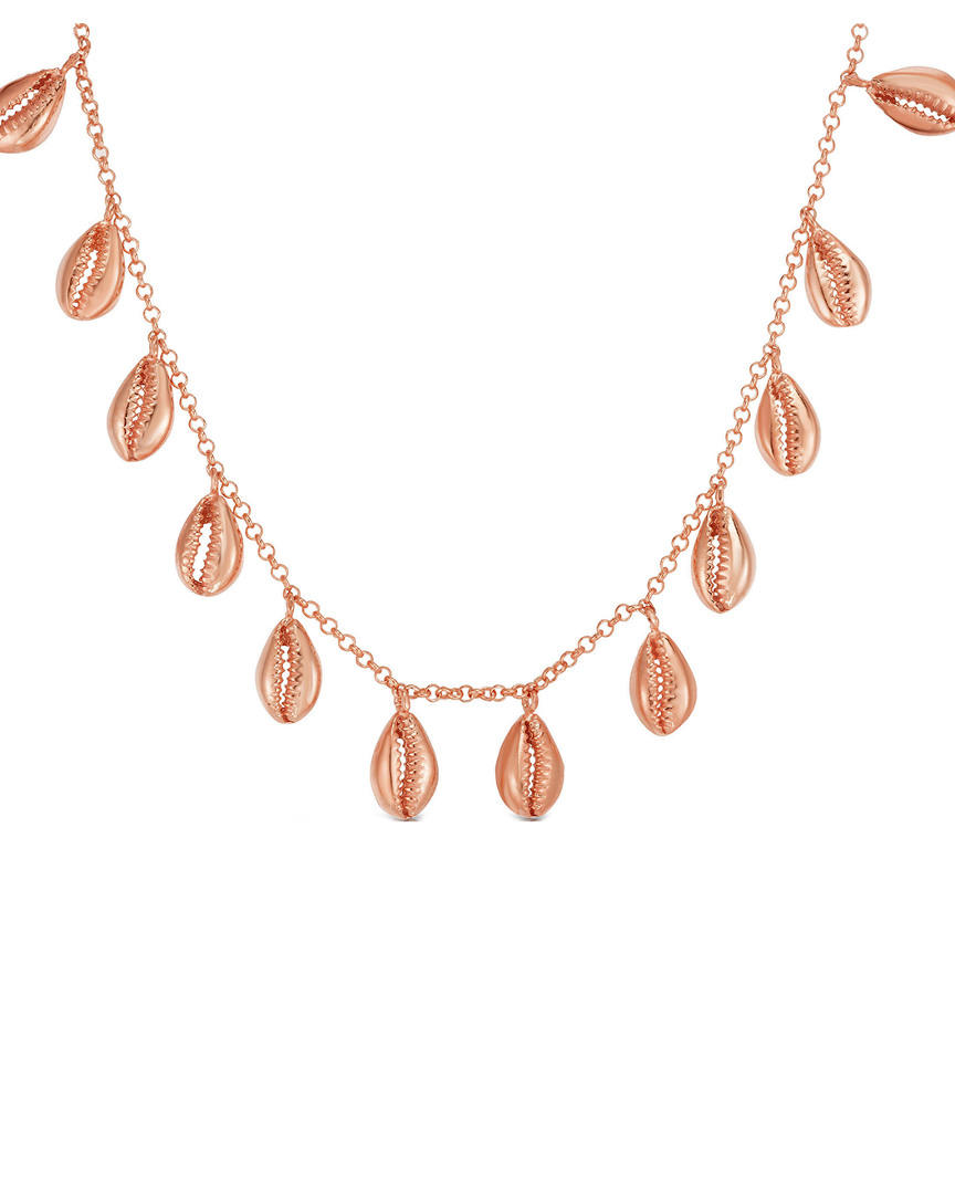Sphera Milano 14k Rose Gold Vermeil Multi-shell Necklace