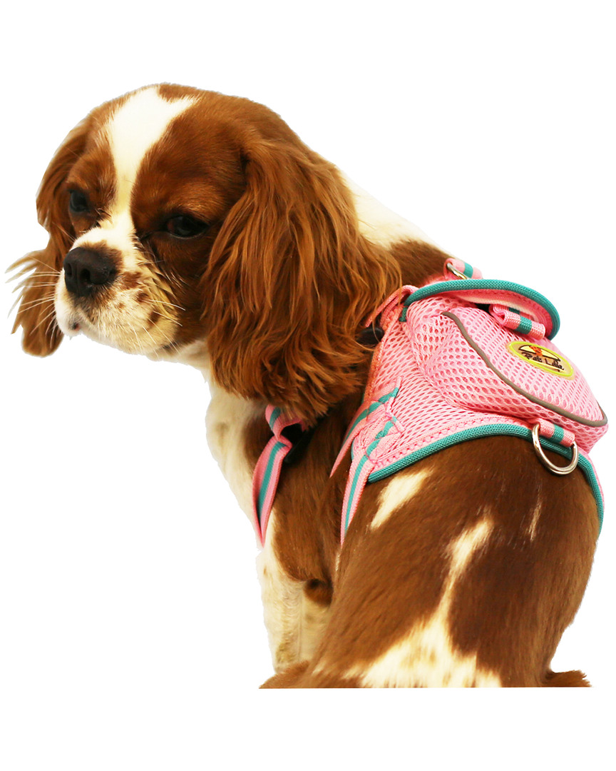 Pet Life Mesh Pet Harness With Pouch