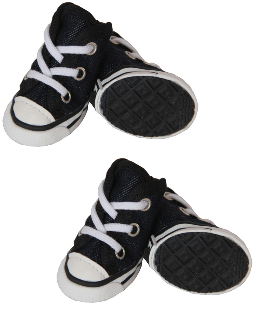Pet Life Extreme Skater Canvas Casual Grip Pet Sneakers