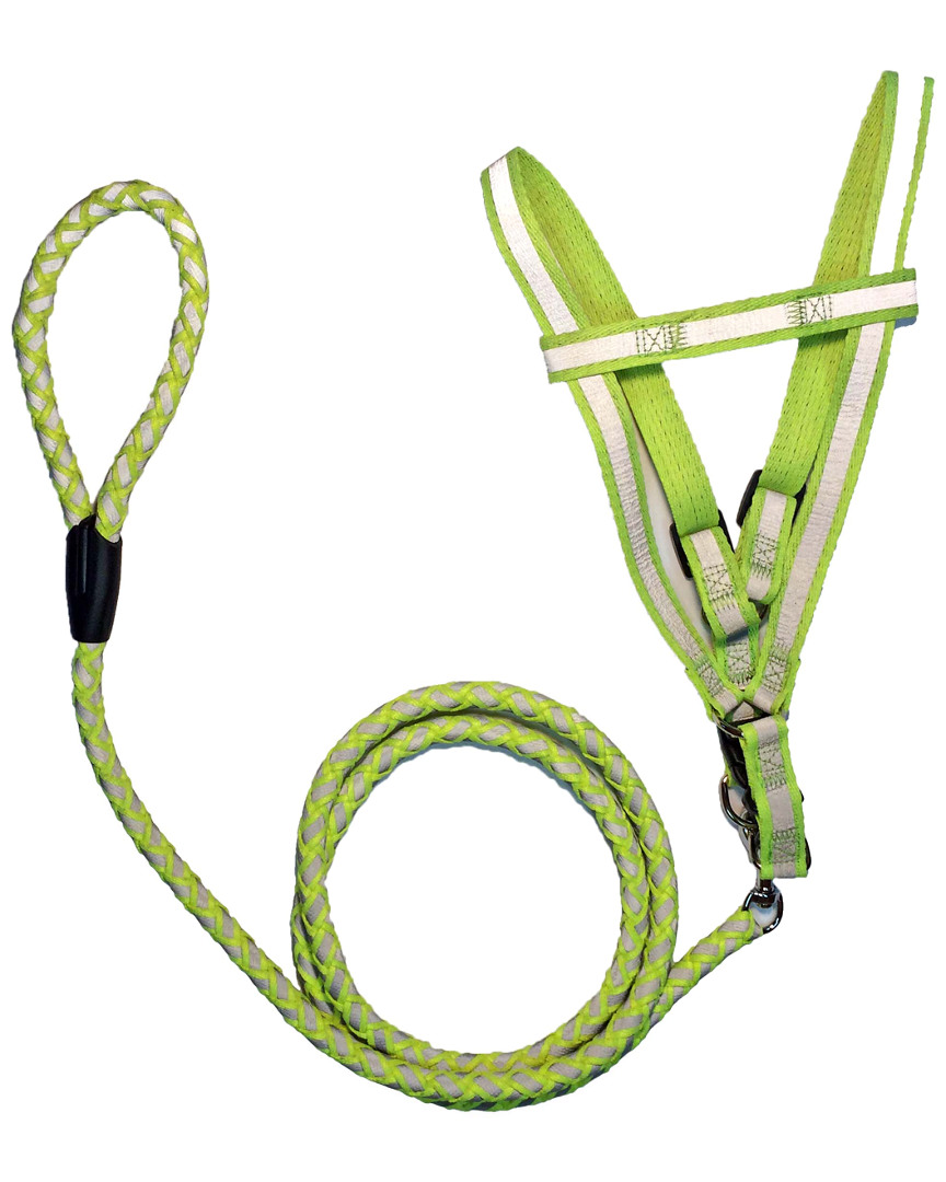 Pet Life Reflective Stitched Easy Tension Adjustab
