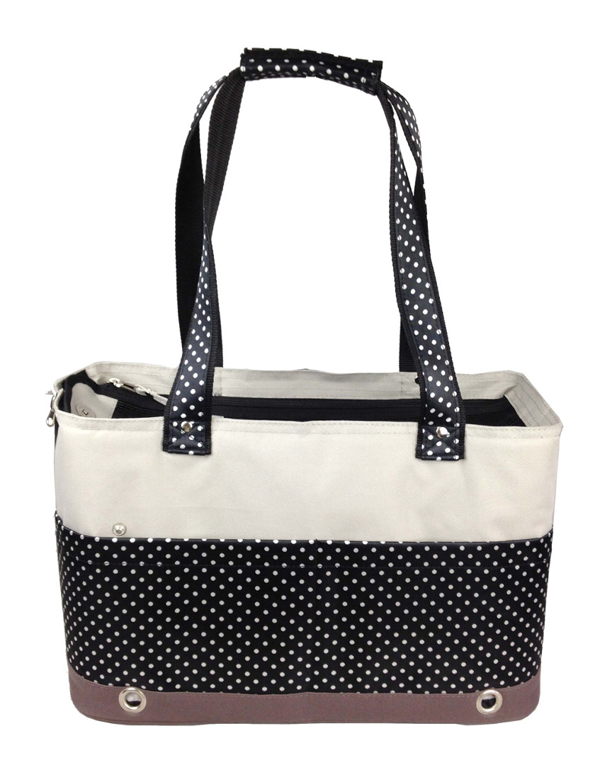 Pet Life Fashion Tote Spotted Pet Carrier