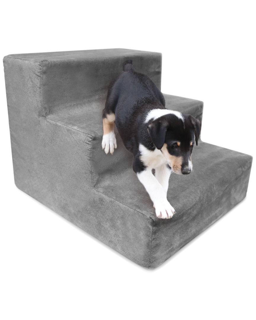 Precious Tails 3 Step Portable Pet Stairs By Home Base