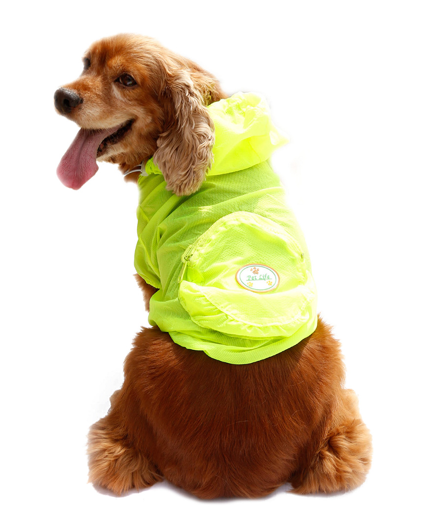Shop Pet Life The Ultimate Waterproof Thunder Paw Adjustable Pouch Jacket