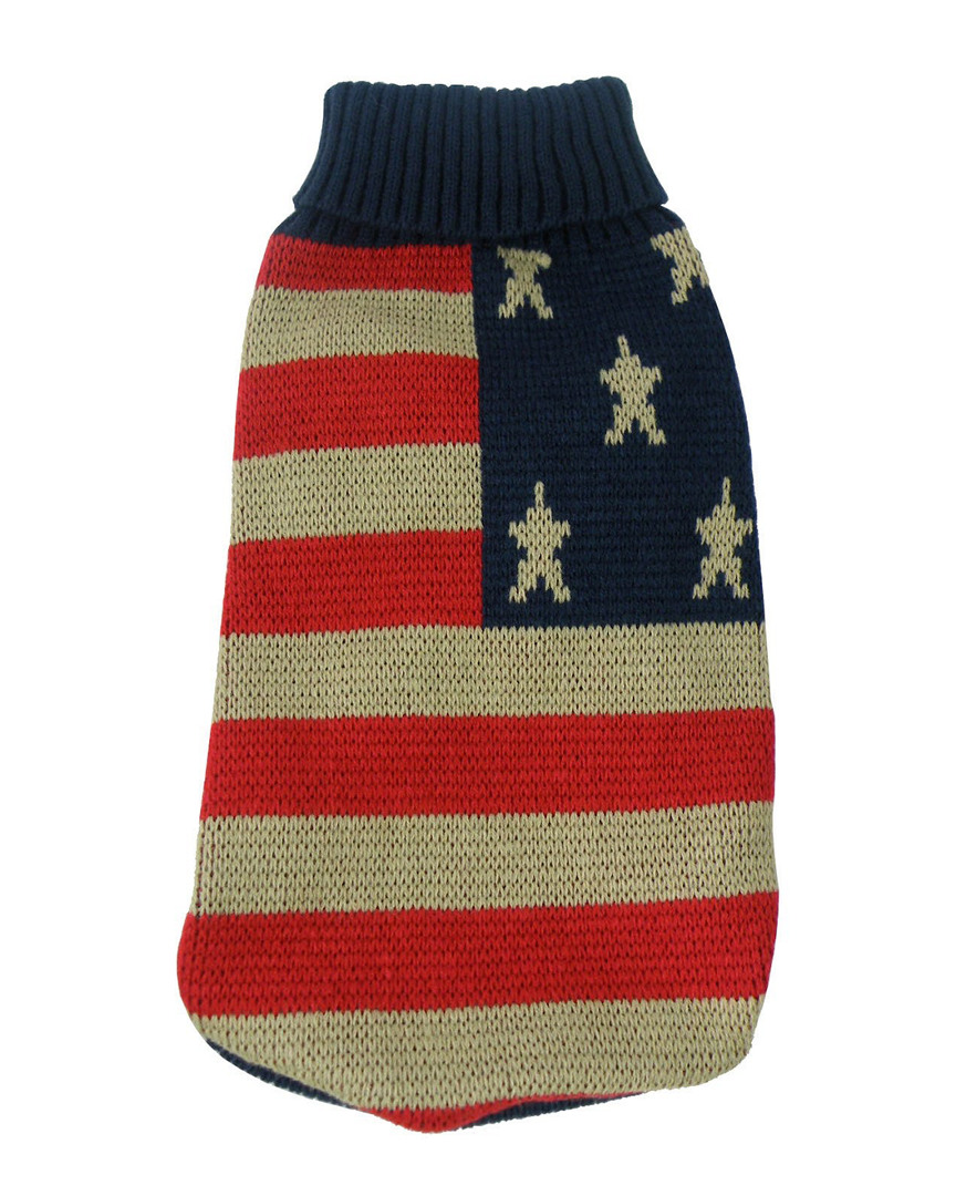 Shop Pet Life Patriot Independence Star Sweater